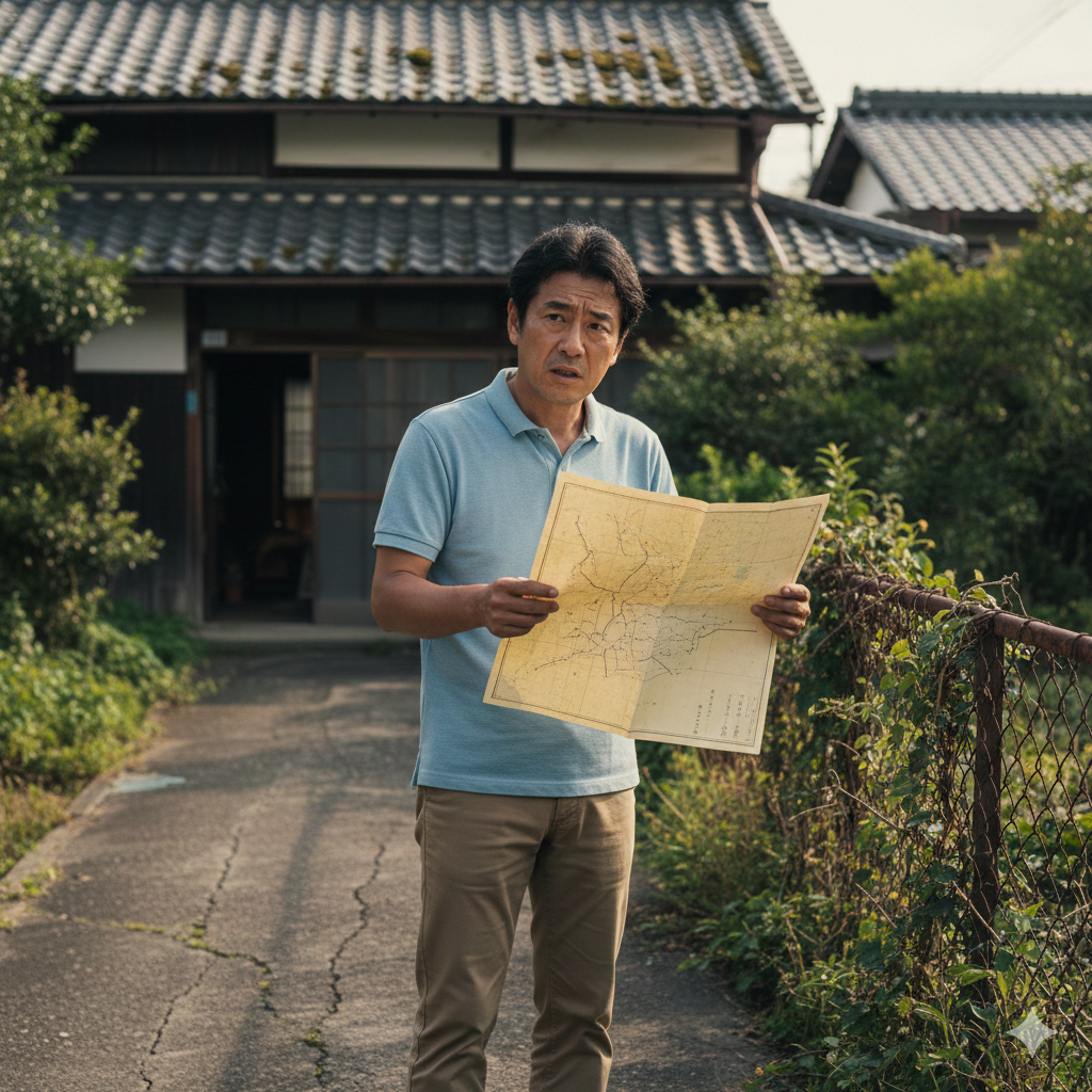 相続した土地の境界が分からない